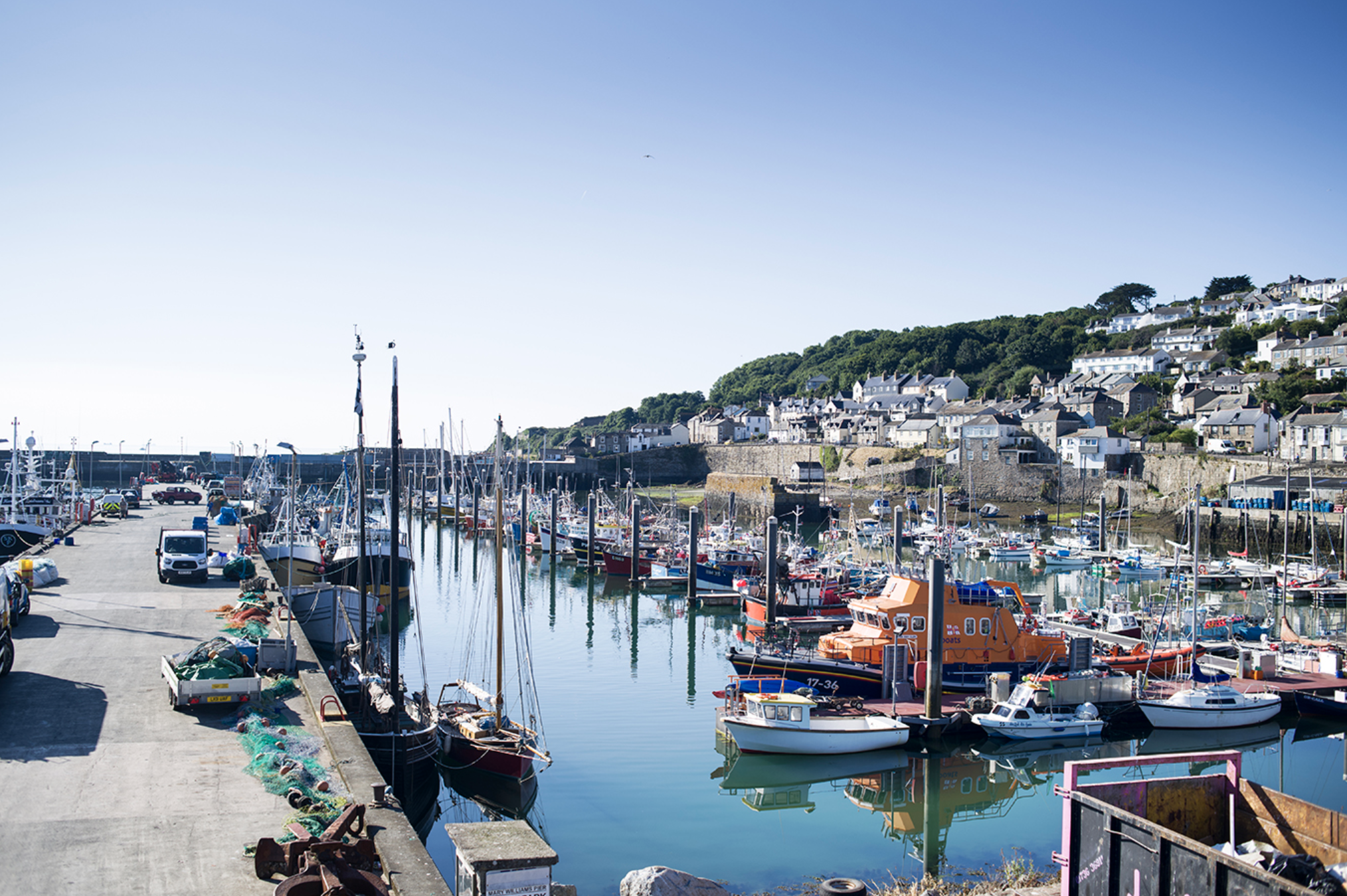 Newlyn Harbour from NH website