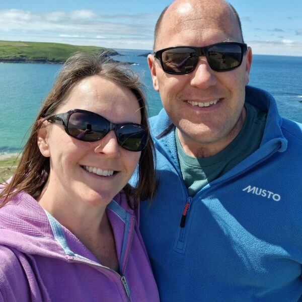 Rob and Rachel Thurston owners of Falmouth Boat Charters