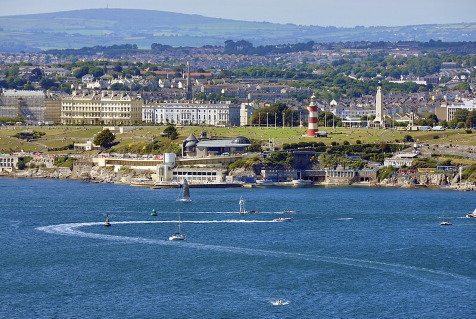 City of plymouth sea view