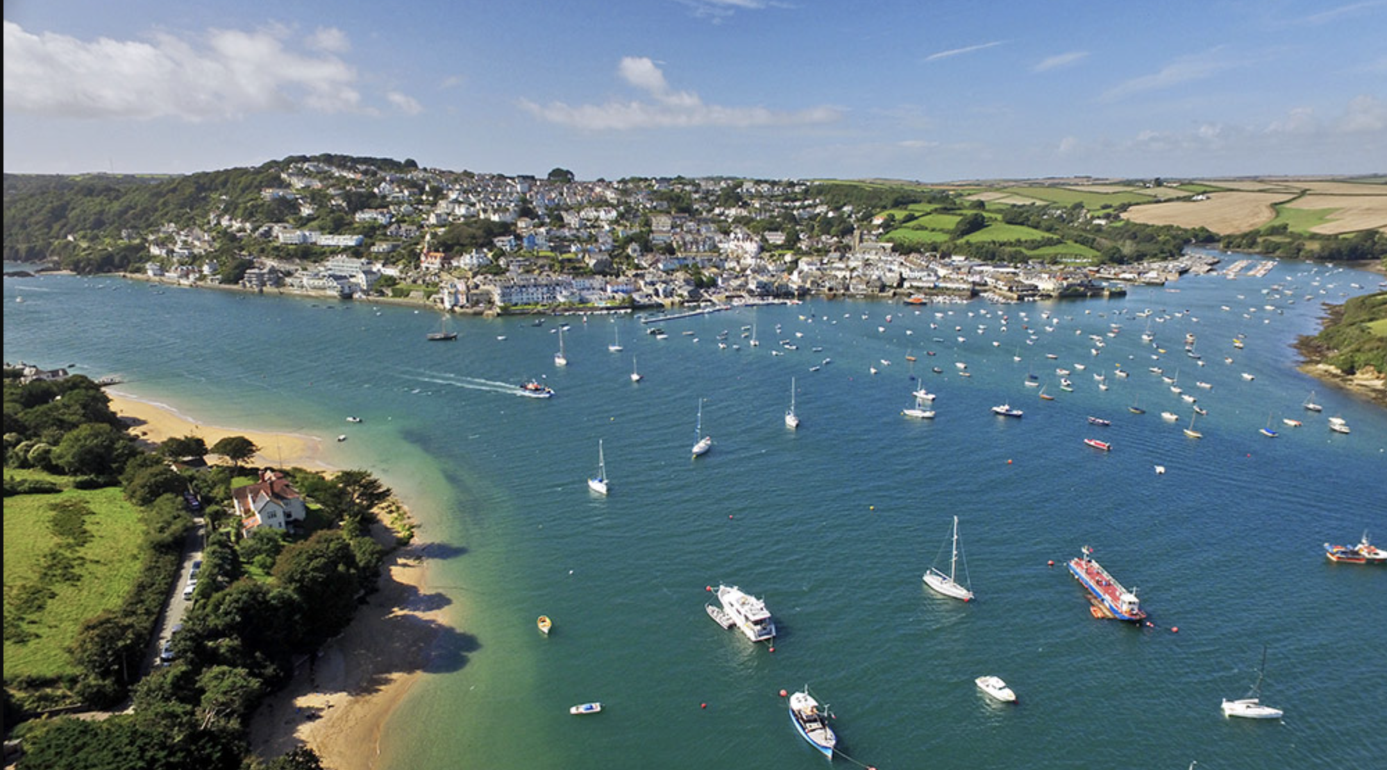 View of Salcombe harbour