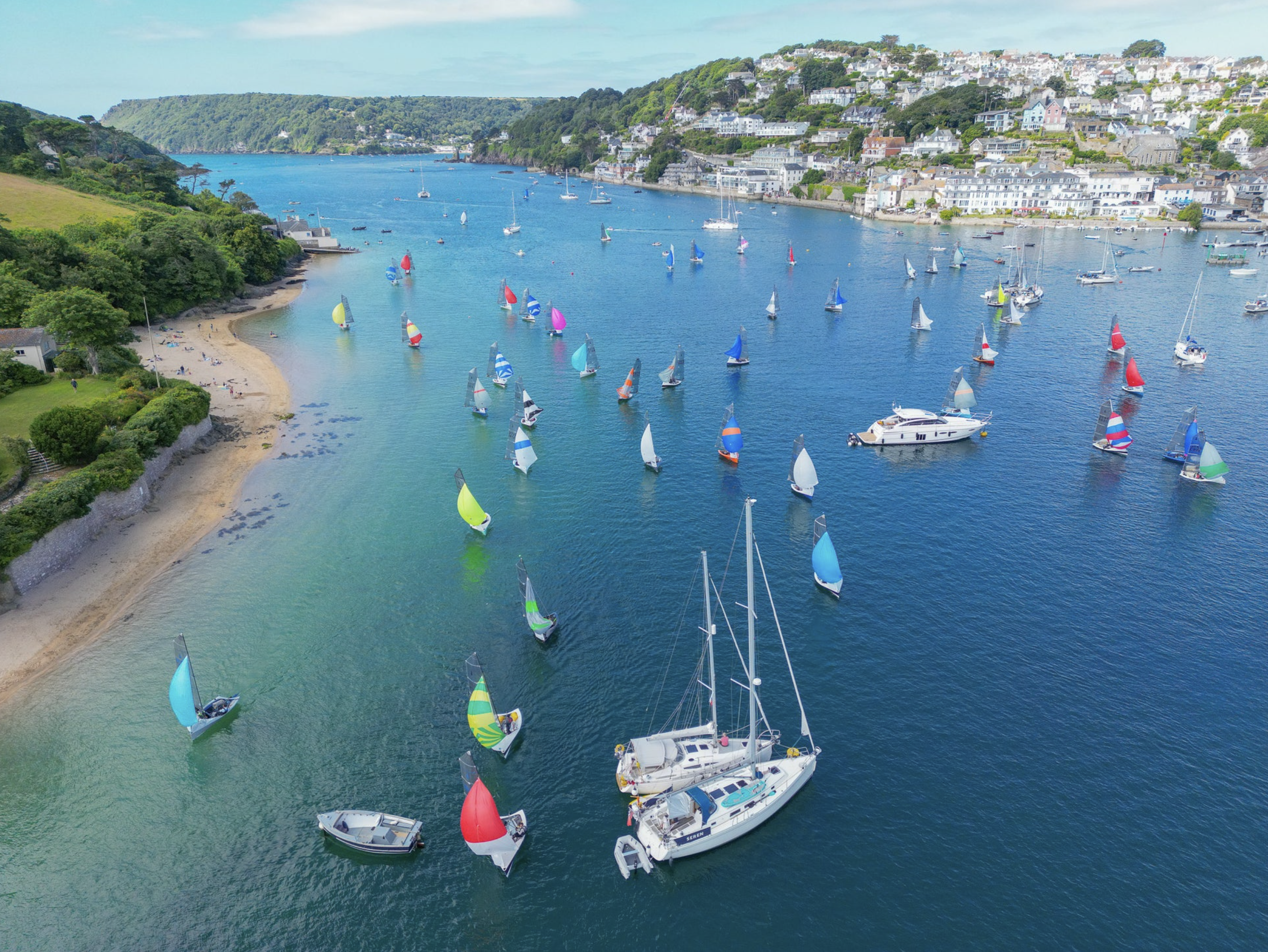 sail boats in Salcombe